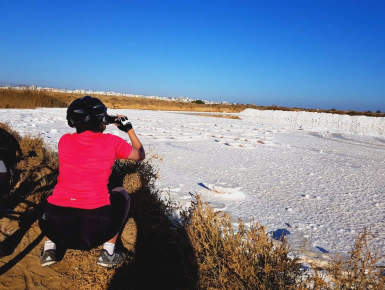 Tour en bicicleta Parque Natural Ria Formosa, Salinas