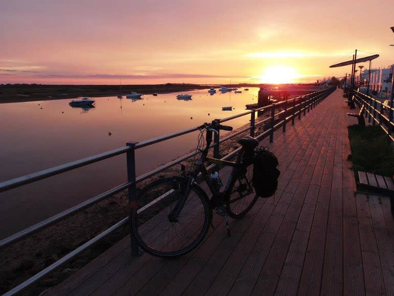Tour en bicicleta Cabañas de Tavira