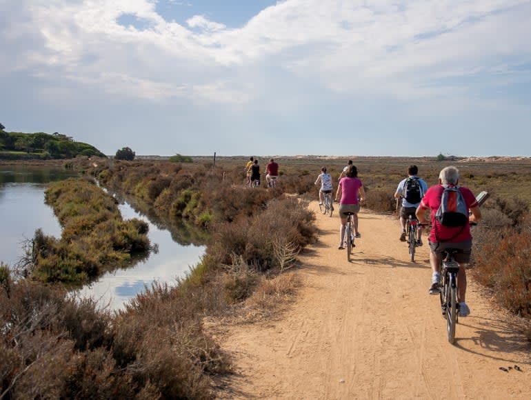 Tour Guiado en Bicicleta Parque Natural Ria Formosa