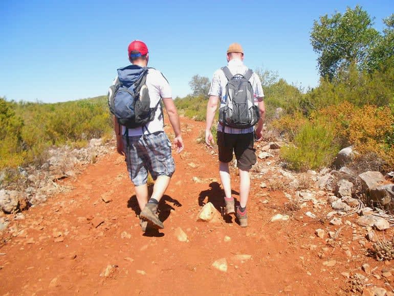 Marcher sur les collines