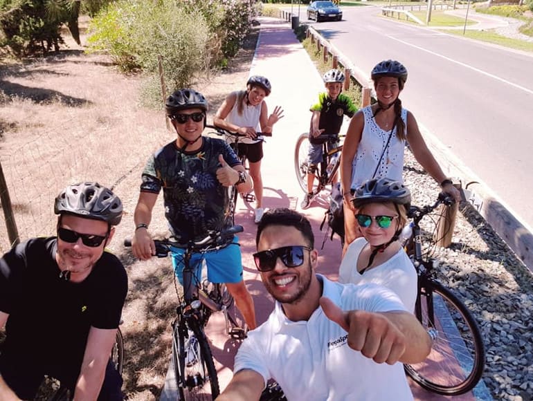Visite guidée à vélo