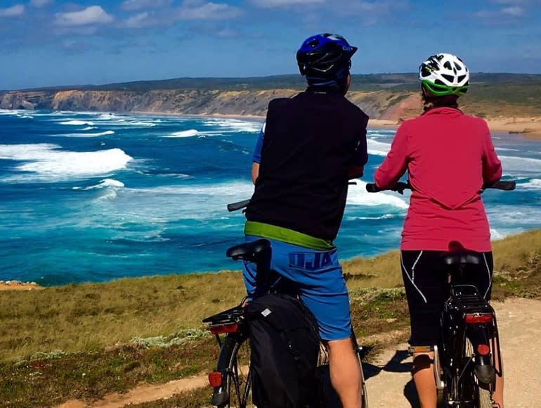 Vacances à vélo, côte ouest