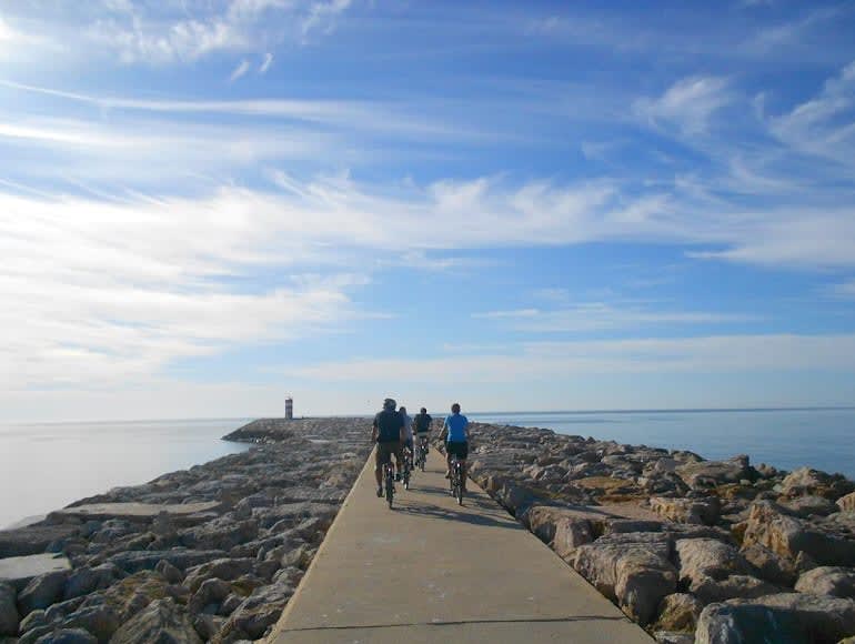 Ponton de la plage de Vilamoura