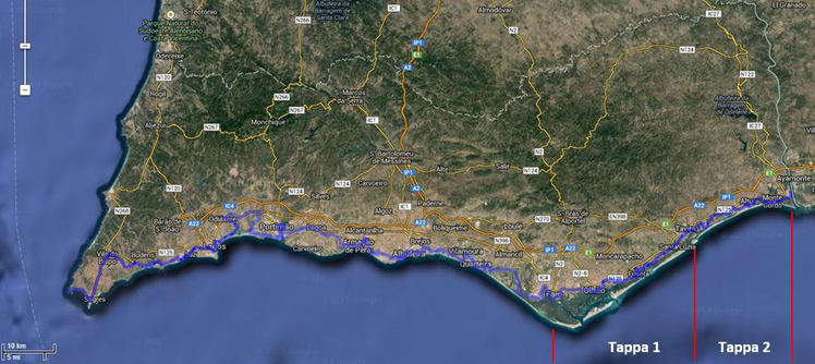 mappa 2 tappe faro vrsa
