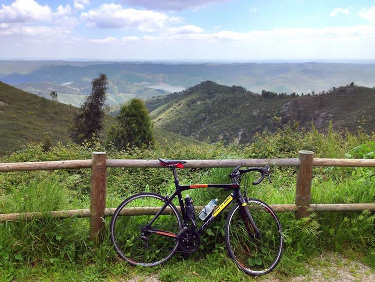 Road near fence. Amazing sights in Backroads in Bike Trips in Portugal | MegaSport Travel