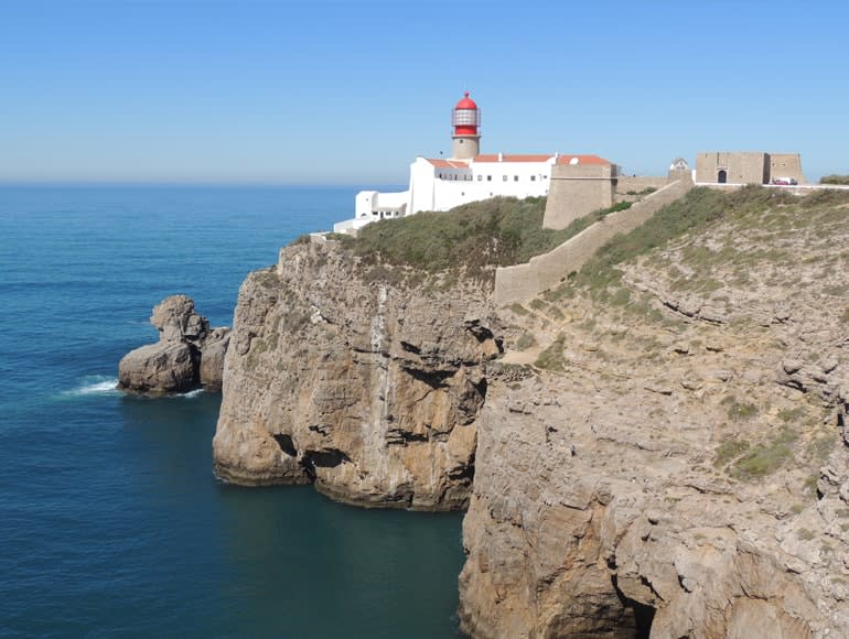 Cabo São Vicente, vista mar a pedalar de costa a costa, férias em bicicleta | MegaSport Travel