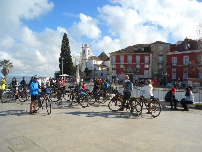 Cykling Lissabon, utsiktsplats