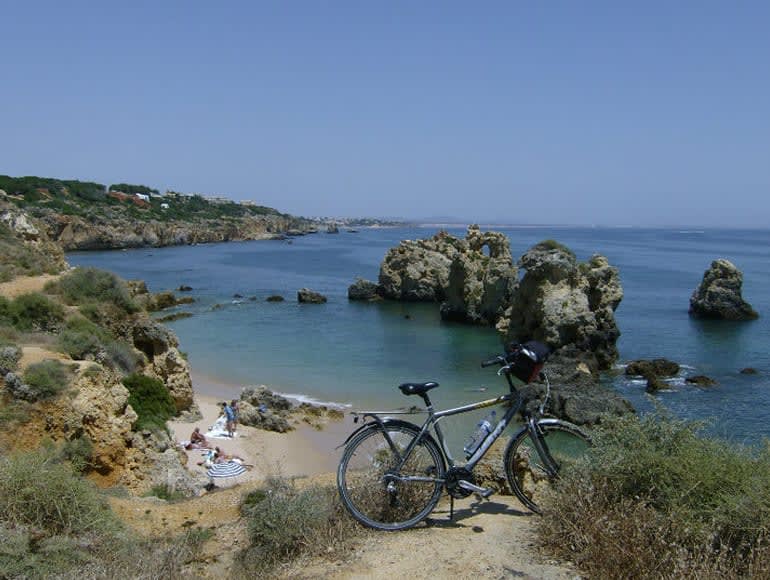 Cykling vid Ria de Alvor